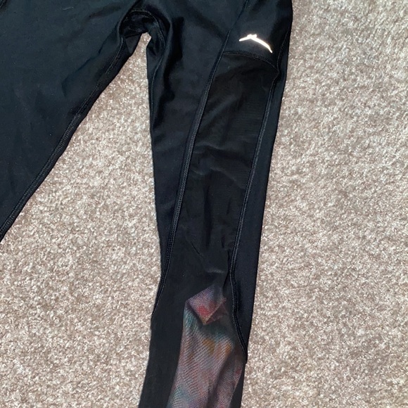 Black Athletic Tights - Picture 2 of 6